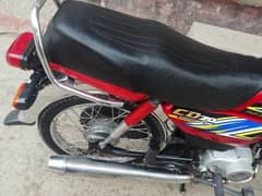 Honda cd 70 good condition 0321 7376613