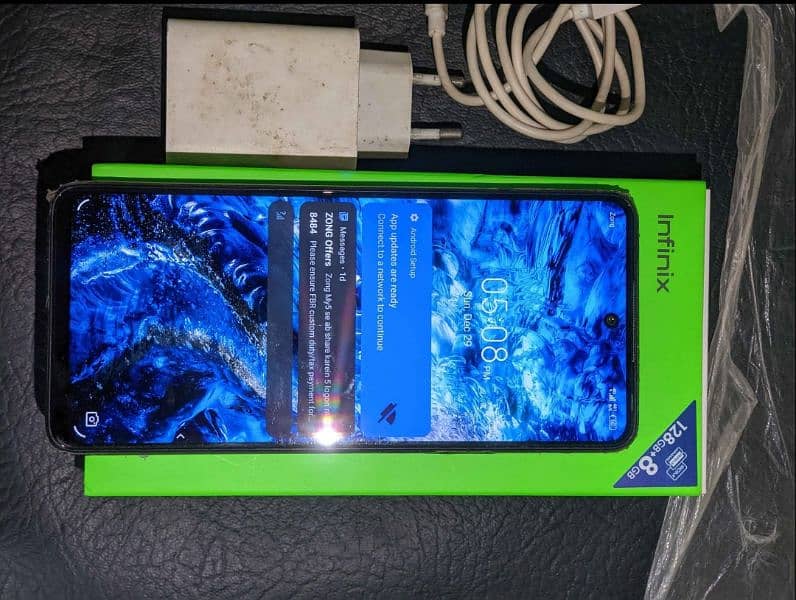 Infinix Note11 pro rem 8+3 complete box 1