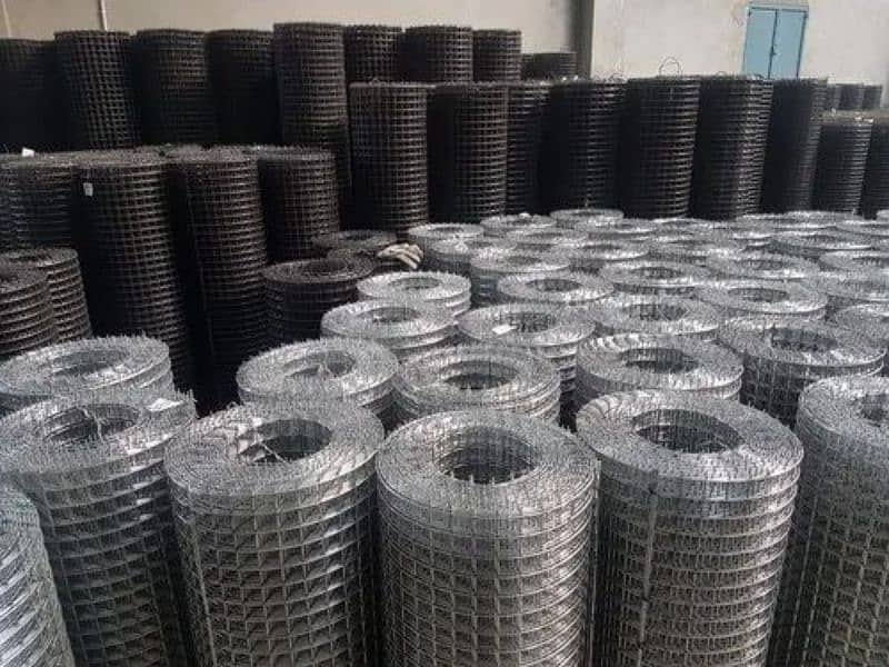 Razor wire - Crimped mesh stock in Pakistan - Barbed wire - Wire rope 0