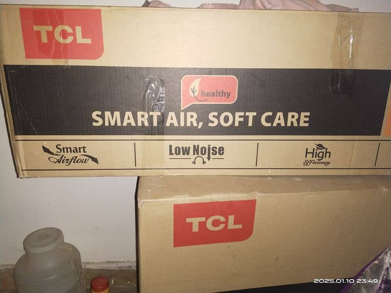 TCL ac t3pro c2 box pack and TCL t3pro used 1