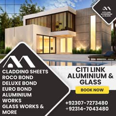 wall Aluminium cladding sheet wall Dlx bond roco bond / Interior work