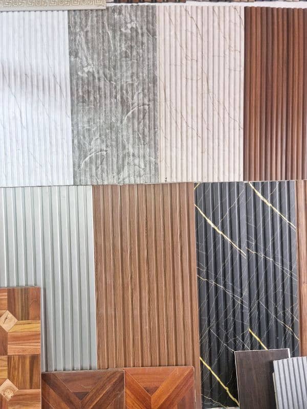 8 inch wps PvC wall Panels/ WPC Fluted panel / SPC Floor /solid panel/ 2