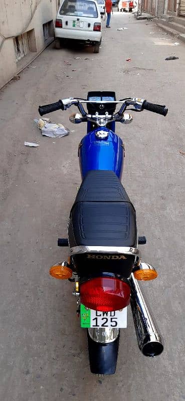 Honda CG 125 all okay bike 2006 model Lahore number 2