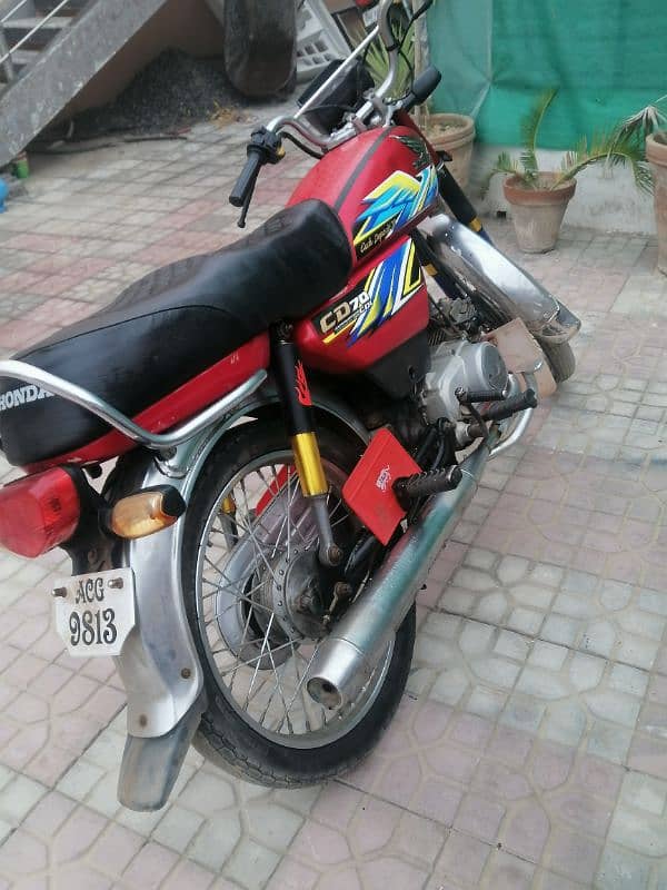 Honda cd 70 2020 model All punjab number 2