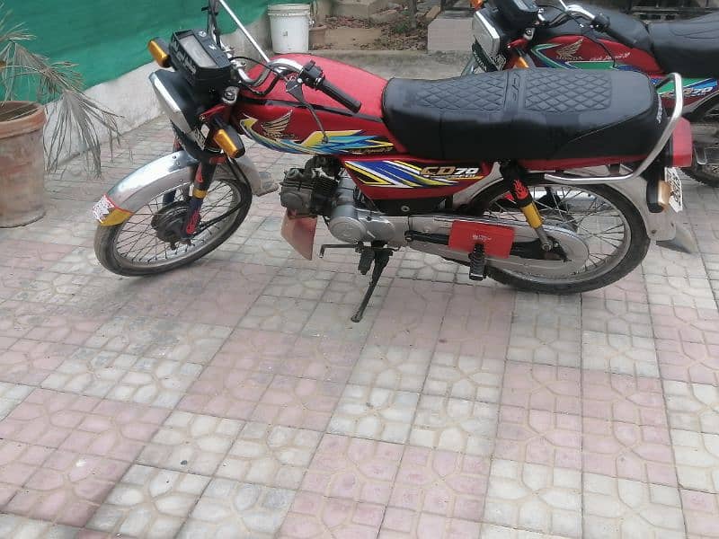 Honda cd 70 2020 model All punjab number 4