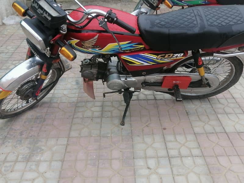 Honda cd 70 2020 model All punjab number 7