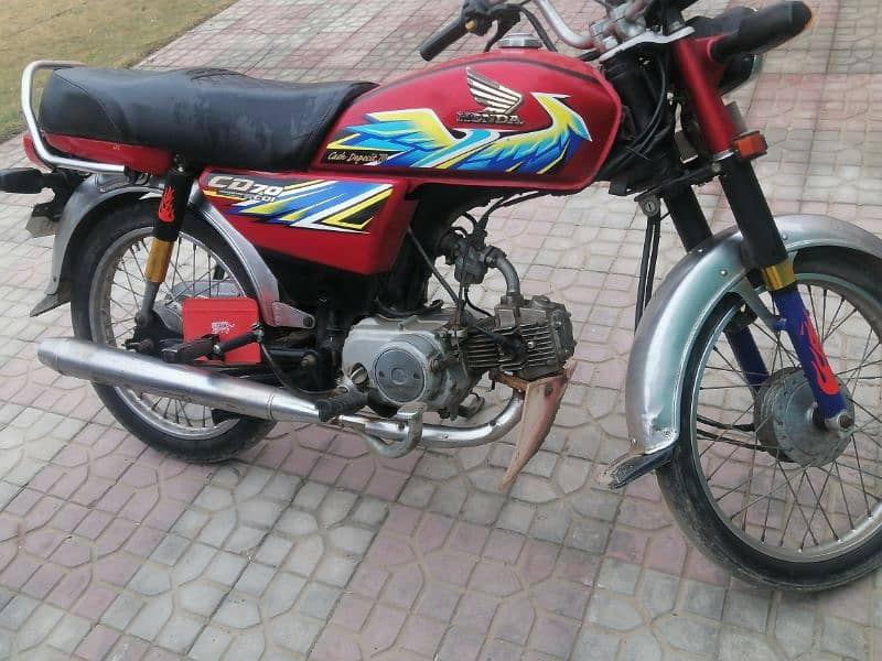 Honda cd 70 2020 model All punjab number 8