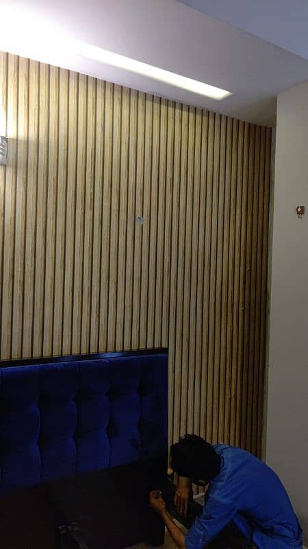 pvc Wallpaper sheet. pvc panel. interior. Blinds. Pvc wooden flooring. gras 11