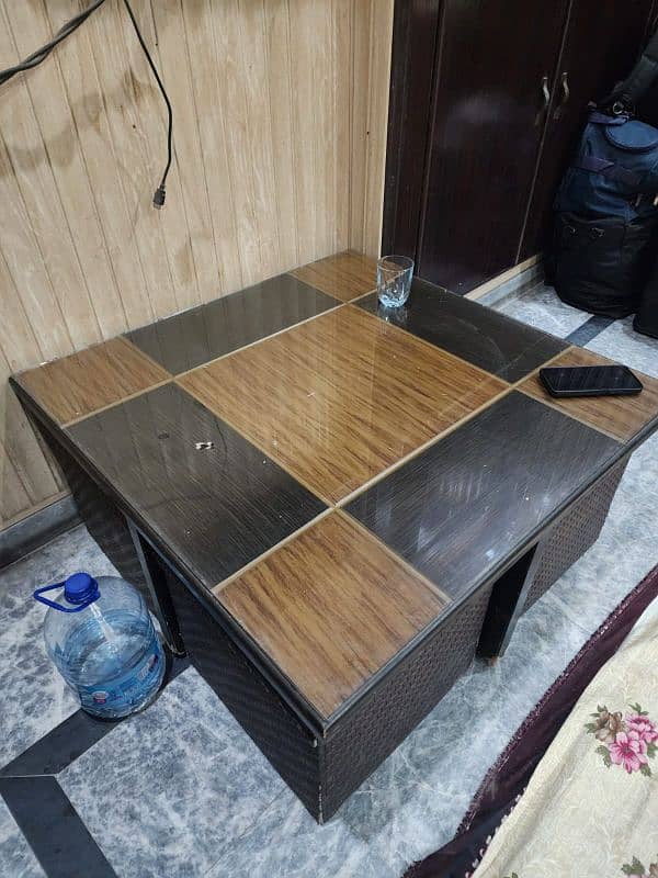 Wooden Center Table. 2