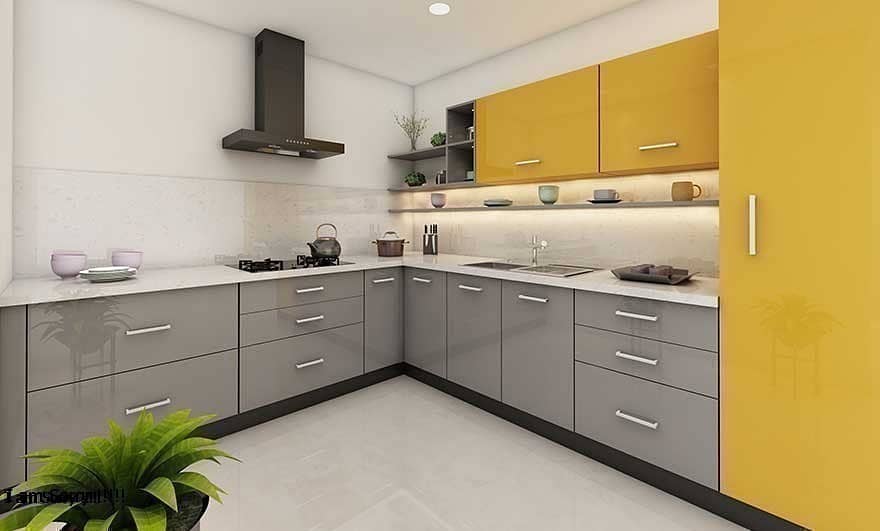 Designer kitchen on carpenter rate 1