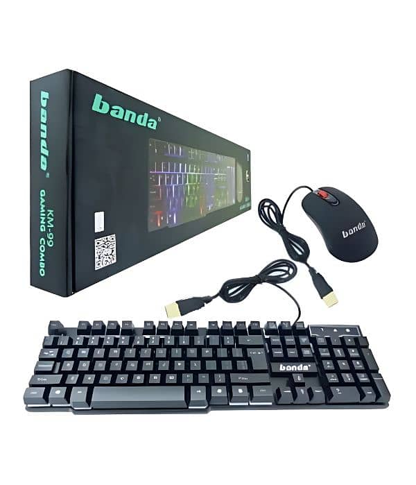 Banda KM-99 Best Gaming Combo Gaming Keyboard Mouse And Free Mouse Pad 5