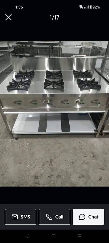working tabal / hot plate/ cooking range 16