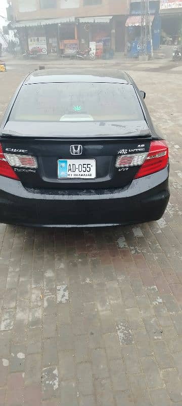 Honda Civic Rebirth 2014 Black sunroof full options 1