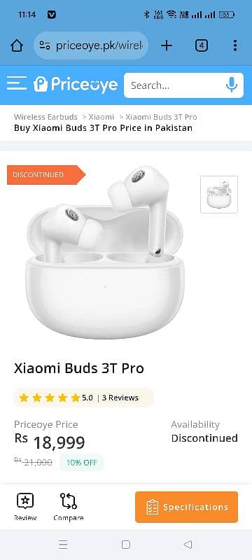 Xiaomi mi 3t pro buds original 5