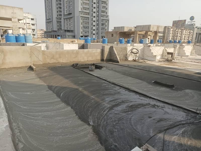 Roof water proofing/Heat proofing/Bathroom leakage/water tank cleaning 3