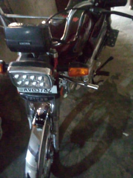 united motorcycle 70 cc 2024 urgent sale 2