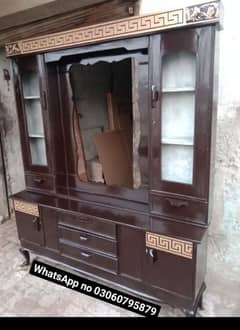 dark brown colour golden contrast new polish sheesham wood Double door