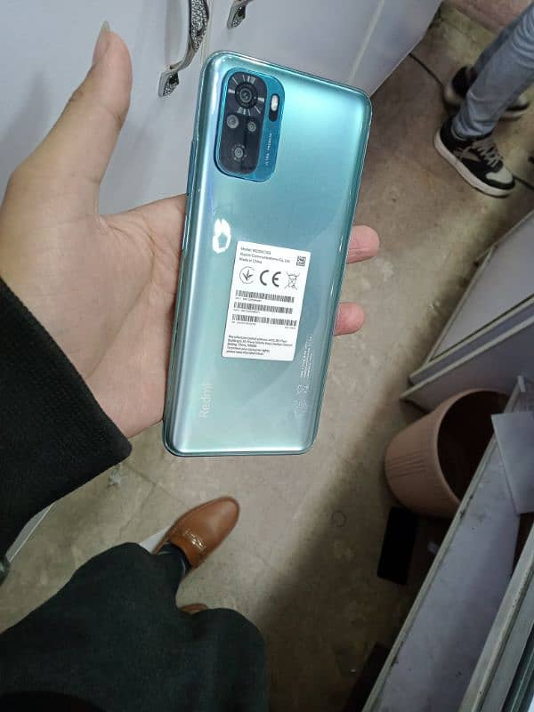 redmi note 10  green color 5