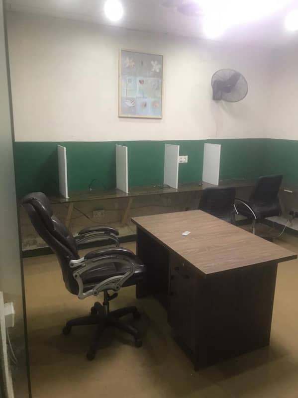 Furnished office for rent in Garden town for software house +call centre and visa setup 3