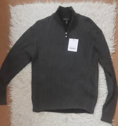 H&M Mens Sweater cardigan shirt