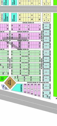 88 Sq Yd Commercial Plot Sale In Saadi Garden Block 4 Scheme 33