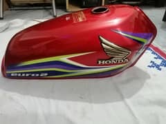 Fuel Tank and side covers, Tanki Tappy 2017 Model Honda CG125 Genuine