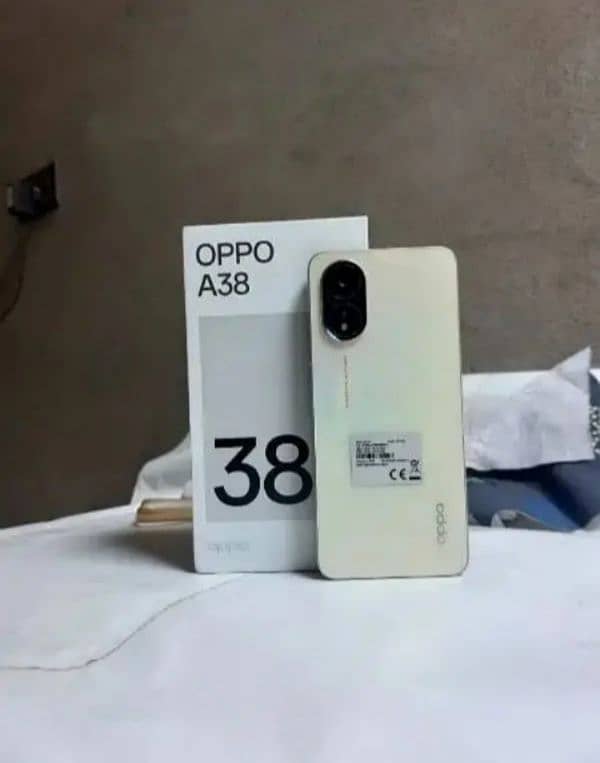 Oppo A38 6+6 128 GB 10/10 condition 5 month warranty available 0