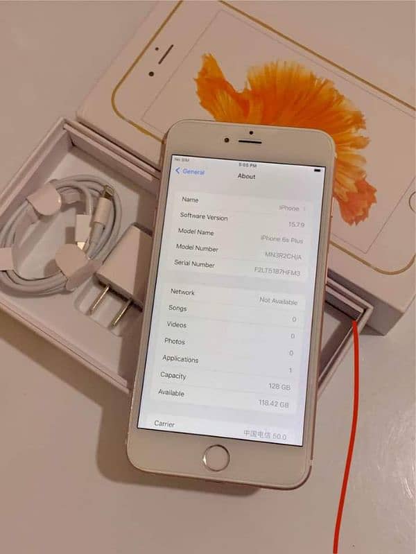 iphone 6s plus 128gb pta approved ( 0343-6193635 WhatsApp number ) 1