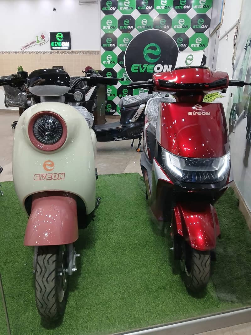 Eelctric Bikes, Eve On LEOPARD Pro 2025 Full Loaded,Electric Scooty 8