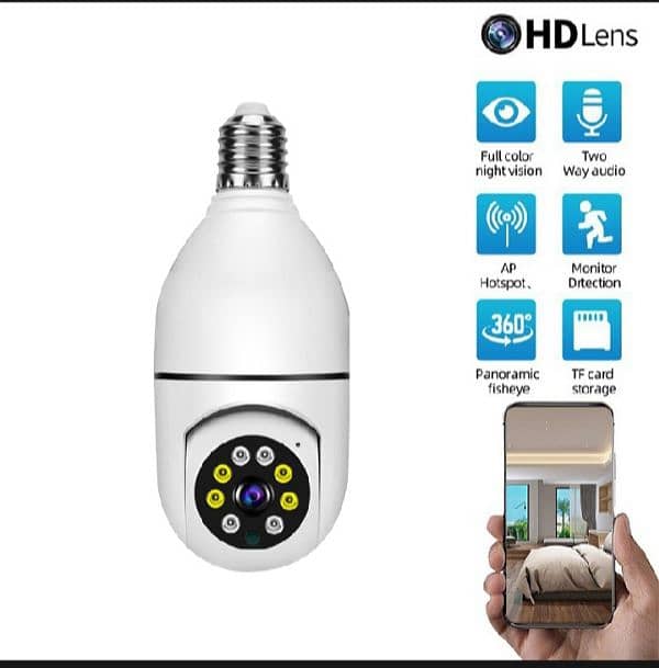 Hd bulb holder camera 2