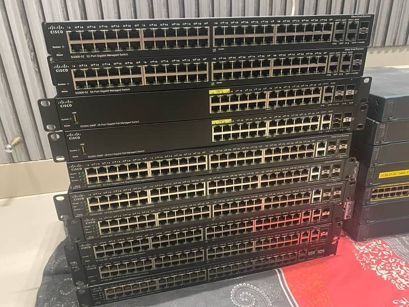 Cisco 52Port Gigabit Manged Stackable Switch SG500-52-K9-EU 3