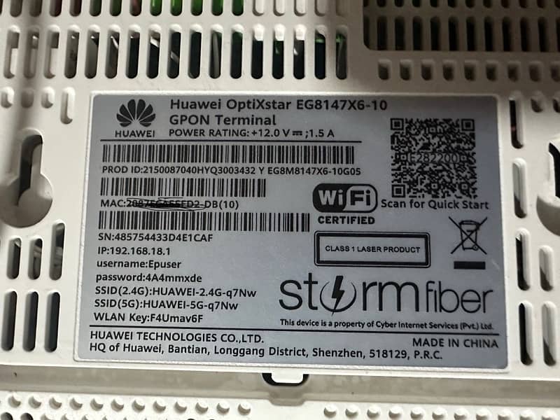 Storm Fiber Gpon Router 2