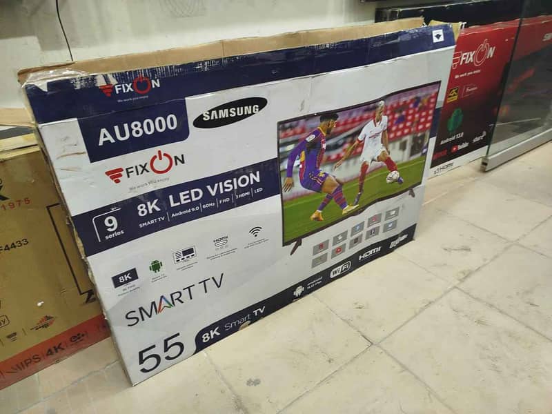 USED LED TVs - TCL & Haier 40, 43 Inches Smart Android LED TVs 4