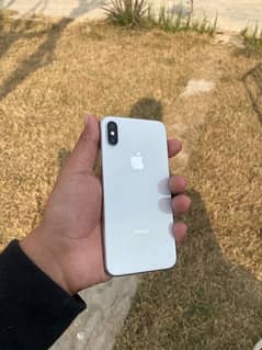 iphone x pta approved with box 85% battery health