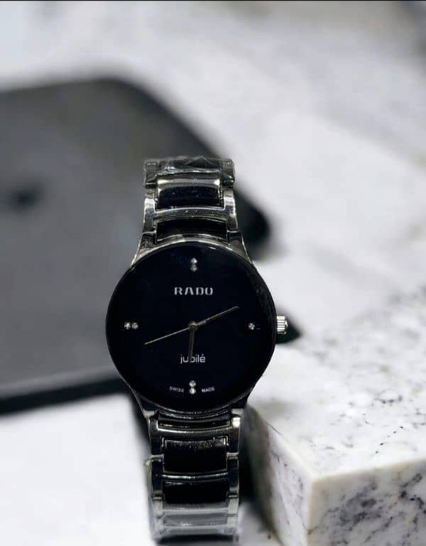 Black Dial Rado Watch 1