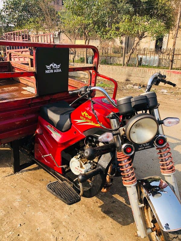 new asie loader rickshaw risksh 150cc urgent sale 5