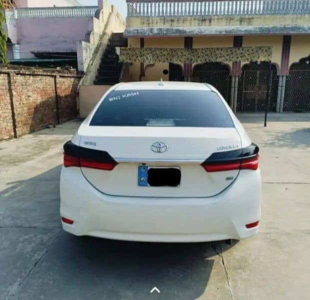 Toyota Corolla GLI 2016 New key Total genioun 4