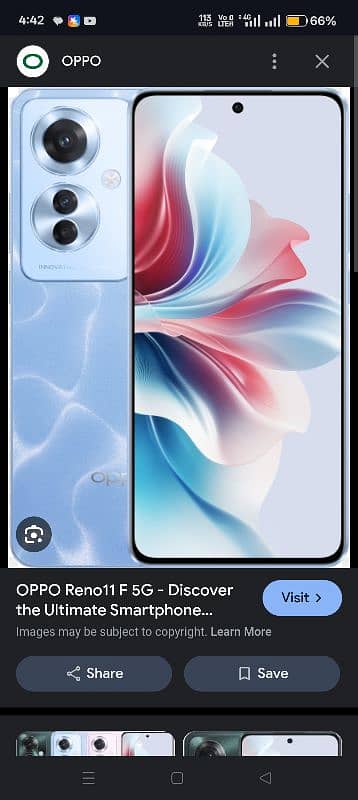 OPPO RENO 11F 5G. 12GB 256GB 10.09 CONDITION 0