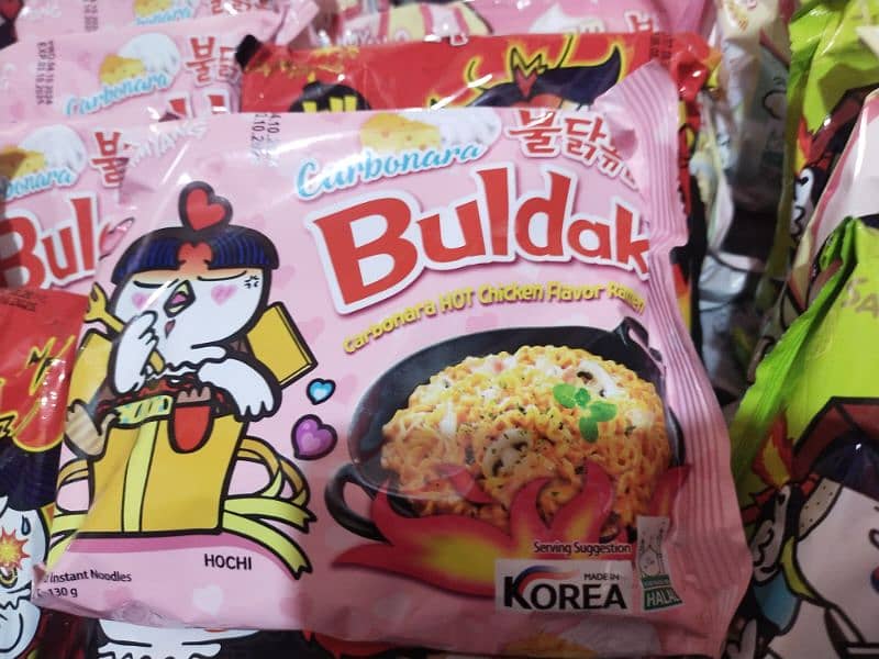 Buldak ramen Noodles imported korea (halal) 3