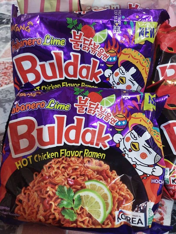 Buldak ramen Noodles imported korea (halal) 6