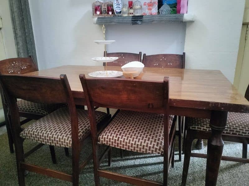 dinning table(6Chairs) 4