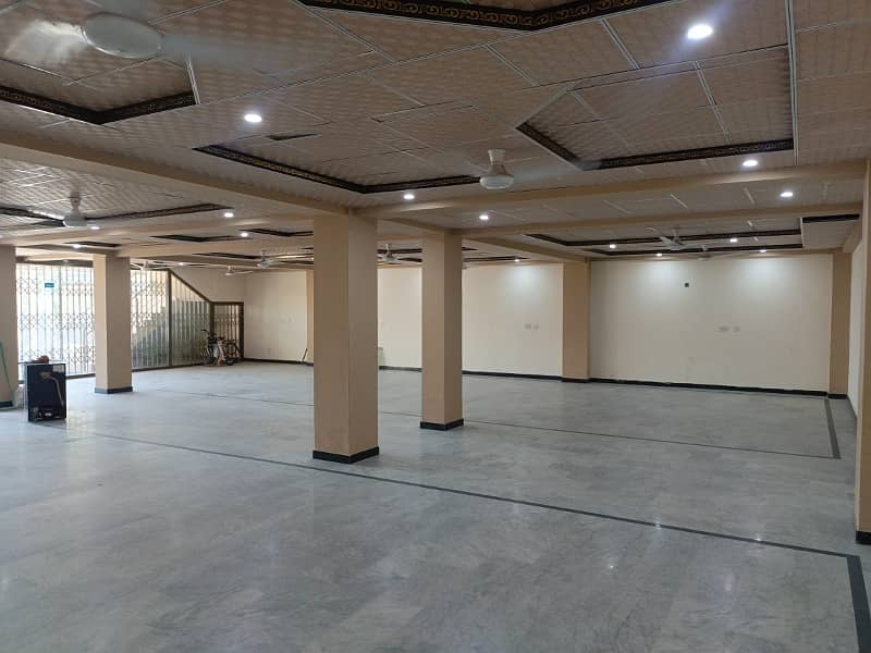 Ground Floor Hall For Rent For Office | Stores | Showrooms | Dress Outlets | Chemist | Warehouse | Near Ghauri Town On Express Way 2