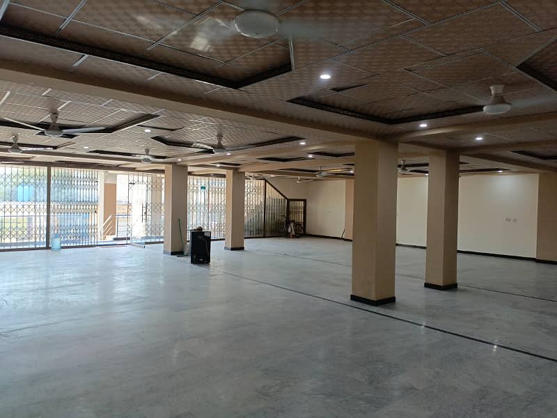 Ground Floor Hall For Rent For Office | Stores | Showrooms | Dress Outlets | Chemist | Warehouse | Near Ghauri Town On Express Way 3