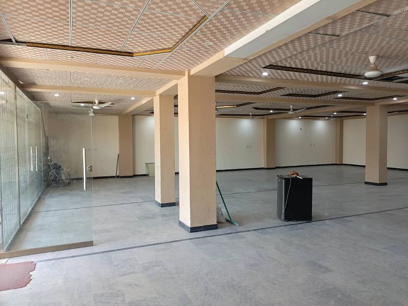 Ground Floor Hall For Rent For Office | Stores | Showrooms | Dress Outlets | Chemist | Warehouse | Near Ghauri Town On Express Way 5