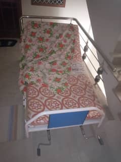 patient bed with mattress