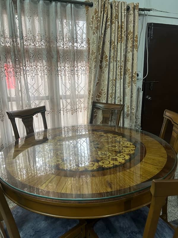 Carved dining table 1