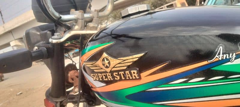 SUPER STAR 70 CC 2019 GOOD CONDITION GENUINE ENGINE HAI. . . . 0