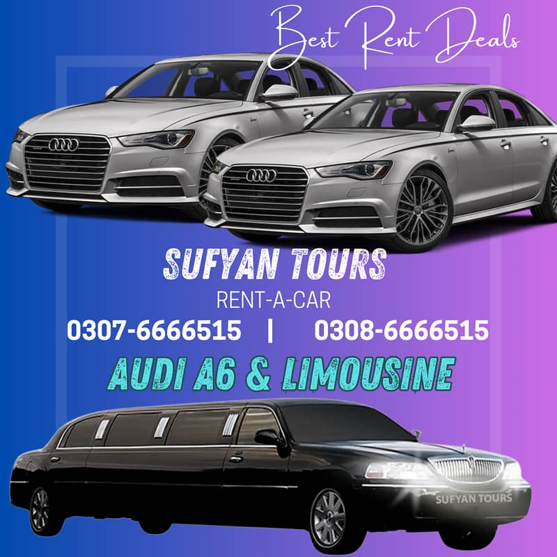 WEDDING CAR RENTAL PRADO, AUDI A6, V8, FORTUNER, LIMO RENT A CAR 12