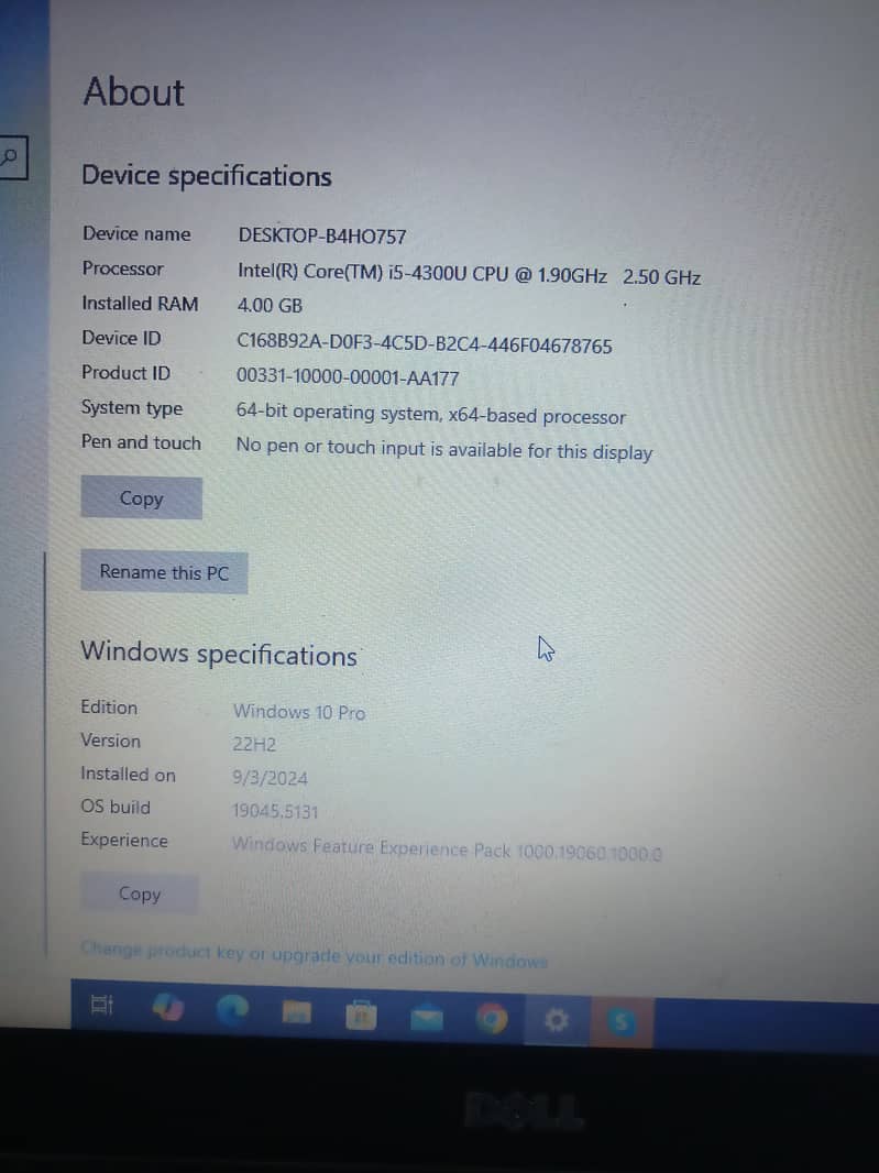 Dell Laptop Good Condition 4