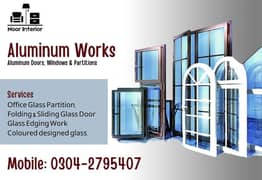 Upvc Windows/Aluminium Windows & Doors | Glass Work